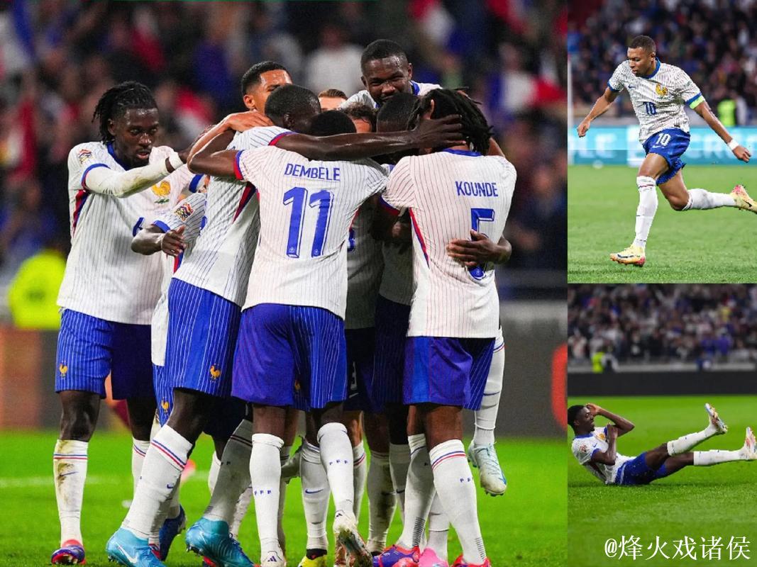 欧国联-姆巴佩无建树登贝莱建功 法国2-0战胜比利时